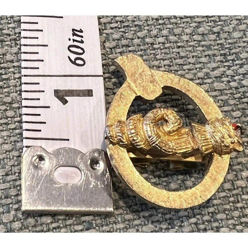 Vintage Masonic Shriner Bolo Tie From 1970's. Features the iconic dragon emblem.